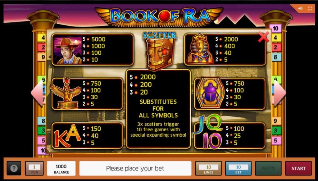 book of ra