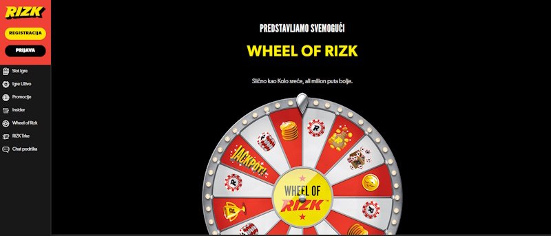 Rizk izgled stranice
