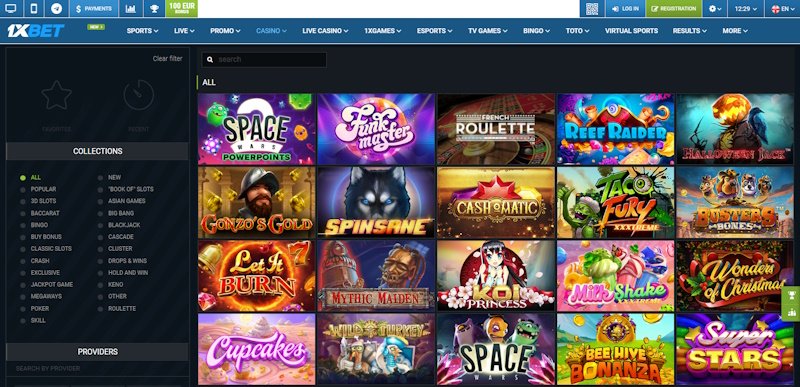 1XBet Casino Igre